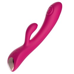 Bunny &amp; Clyde Dual Stimulator Duo-pulse Vibrator