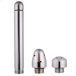 Shower Enema Water Nozzle 3 Style Plug Head