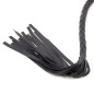 Black Single Tail Whip - 85 cm / 33.5 inch