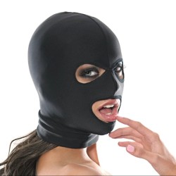 Fetish Fantasy Spandex 3 Hole Hood