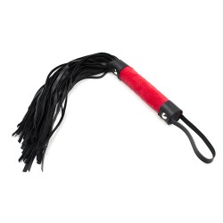 Black And Red Bondage Kit - 9 Pcs