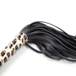 Bondage Leopard Fancy Flogger