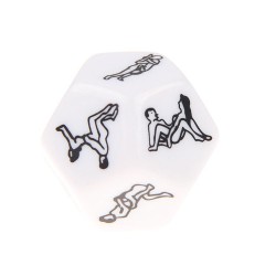 12 Sided Erotic Lover Sex Dice