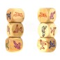 Six Sex Positions Wood Dice