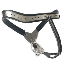 EMCC Hollow Cage Chastity Belt With Ass Hole