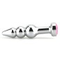 Bright Silver Ultimate Aluminum Anal Intruder