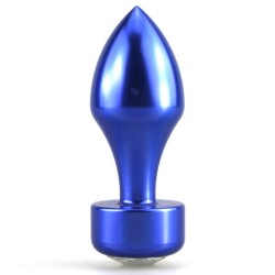 Aluminium Butt Plug With Diamond - Colorful