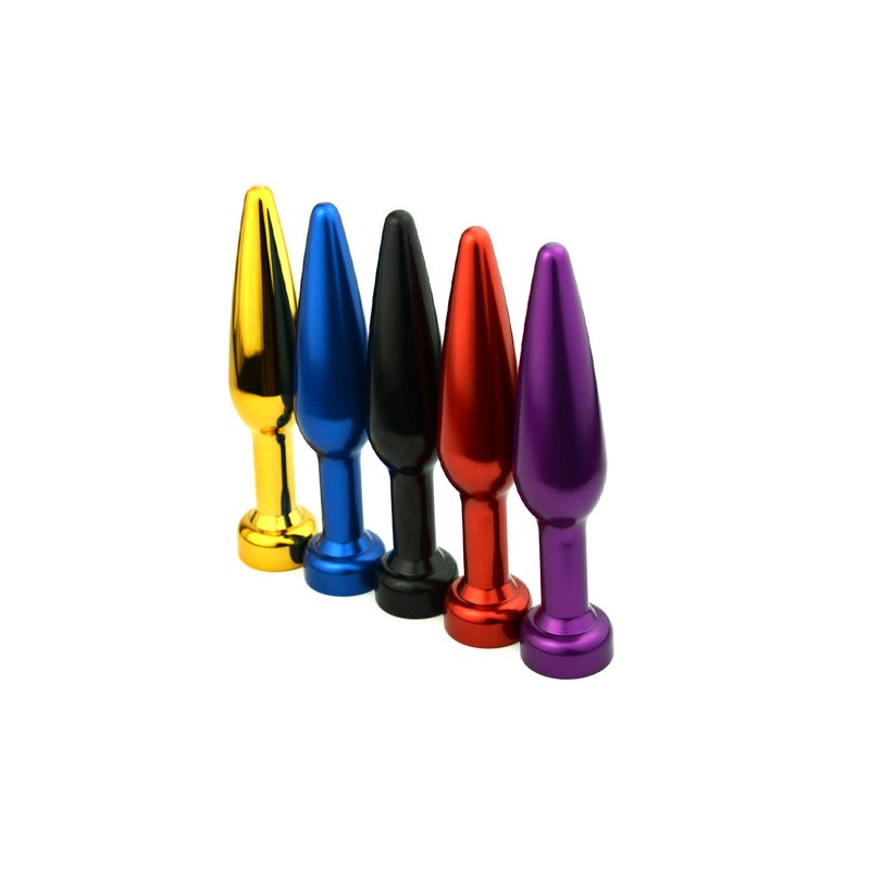 Colorful Basics Aluminum Anal Plug