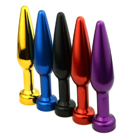 Colorful Basics Aluminum Anal Plug