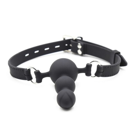 Silicone Strap Beads Ball Gag