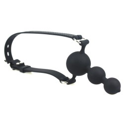 Silicone Strap Beads Ball Gag