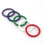 Rainbow Silicone Pleasure Rings (5 Pack)