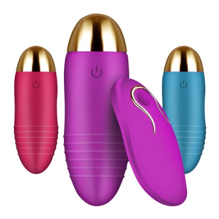 Silicone Wireless Jump Vibrating Egg