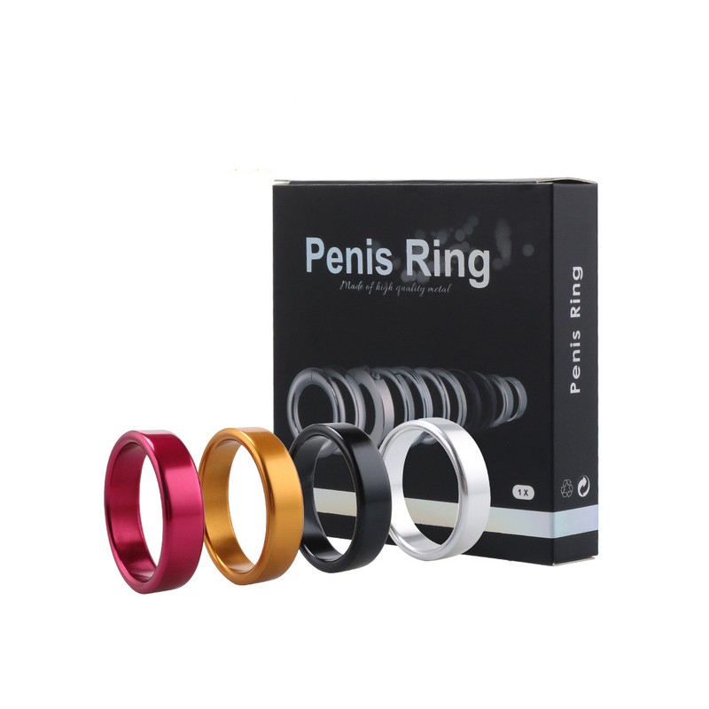 Colorful Aluminum  Cock Ring