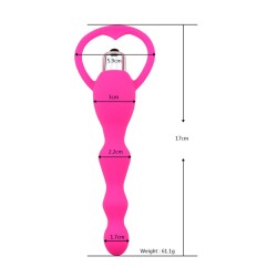 Magic Sex Love Anal Beads Vibrator