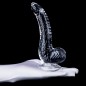 Snake Pattern Jelly Dildo