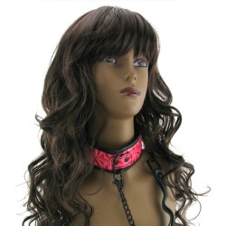 Diamond Patterned Sinful Collar