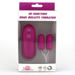 10 Function Dual Bullets Vibrator