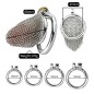 Metal Chastity Cage Mesh Male Locks Devices