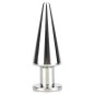 Master Series Steel Pinnacle Large Anal Plug