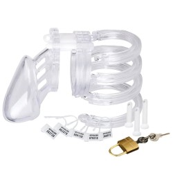 CB 6000S Male Chastity Device Clear