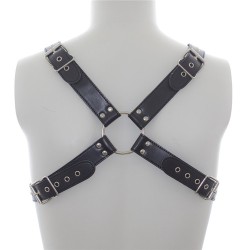 Deluxe Leather Chest Harness