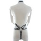 Power  Body Harness With Chastity Belt