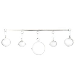 Plug Key Steel Cuffs and Collar Spreaders