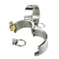 Stainless Steel Cross Handcuffs