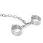 Unisex Heavy Duty Stainless Steel Neck-Wrist Restraints