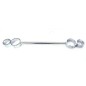 Unisex Heavy Duty Stainless Steel Wrist-Ankle Spreaders