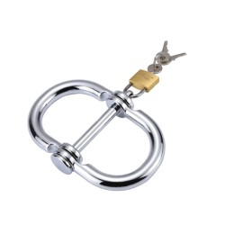 Handcuffs with Brass Lock