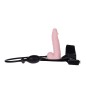 Ultra Inflatable Elastic Harness Dildo