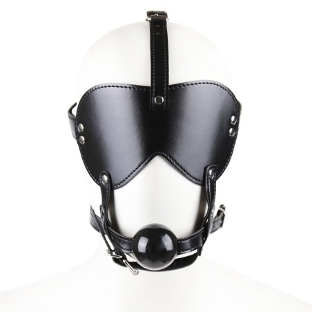 Gag Harness with Blindfold