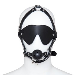 Gag Harness with Blindfold