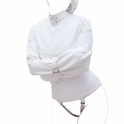 Strict Leather Premium Straight Jacket - White