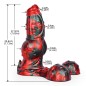 Red Devils Silicone 7.7" Horse Dick