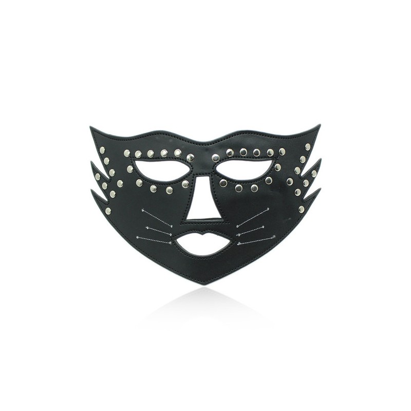 Cat Face Mask with Beard