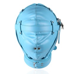 Premium Total Sensory Deprivation Leather Hood