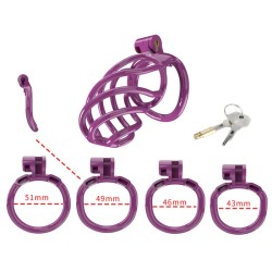 Lock Cobra Cyclone Spiral Chastity Cage