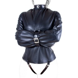 Strict Leather Premium Straight Jacket - Black