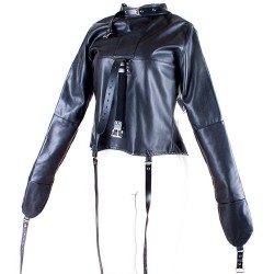 Strict Leather Premium Straight Jacket - Black