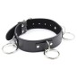 Three O Ring Collar With Chain