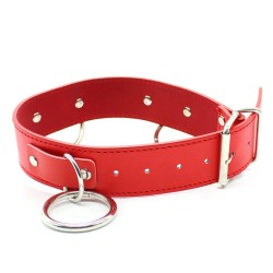 Three O Ring Collar With Chain