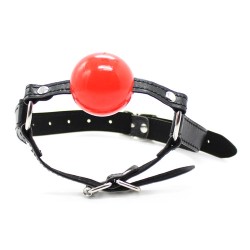 Quiet Slave Ballgag with Chin Strap