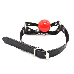 Quiet Slave Ballgag with Chin Strap