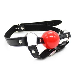 Quiet Slave Ballgag with Chin Strap