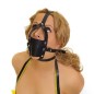 Cross Strap Panel Ball Gag Trainer