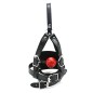 Cross Strap Panel Ball Gag Trainer