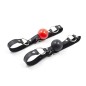 Pin Buckle O Ring Black Strap Ball Gag